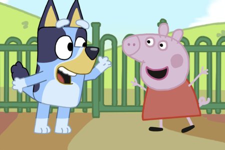 FNF: Bluey VS Peppa Pig