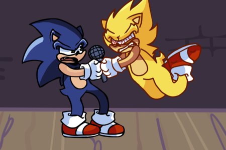 FNF: Fleetway And Sonic Sing 