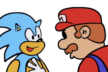 FNF: Saturday Night Smoochin' (Mario and Sonic Kissing)