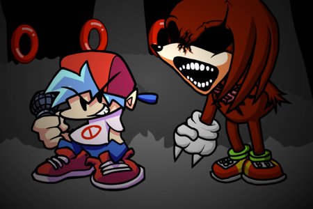 Jogo FNF vs Dorkly Sonic no Jogos 360
