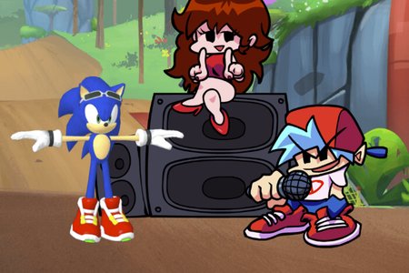 FNF VS Sonic.PNG: Gotta Go Fast
