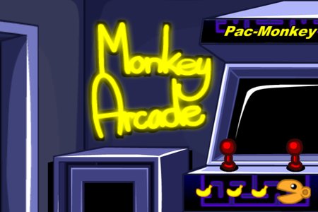 Monkey GO Happy: Stage 561 — Pac-Monkey