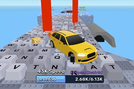 Obby: Supercar Race on Keyboard