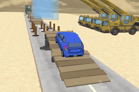 Obstacle Race: Destroying Simulator!