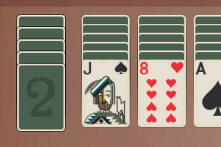Spider Solitaire: 2 Suits