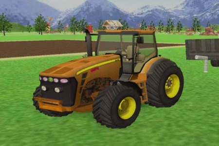 Simulator petani traktor