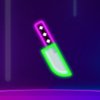 Flippy Knife Neon Game