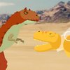 T-Rex Fights Carnotaurus Game