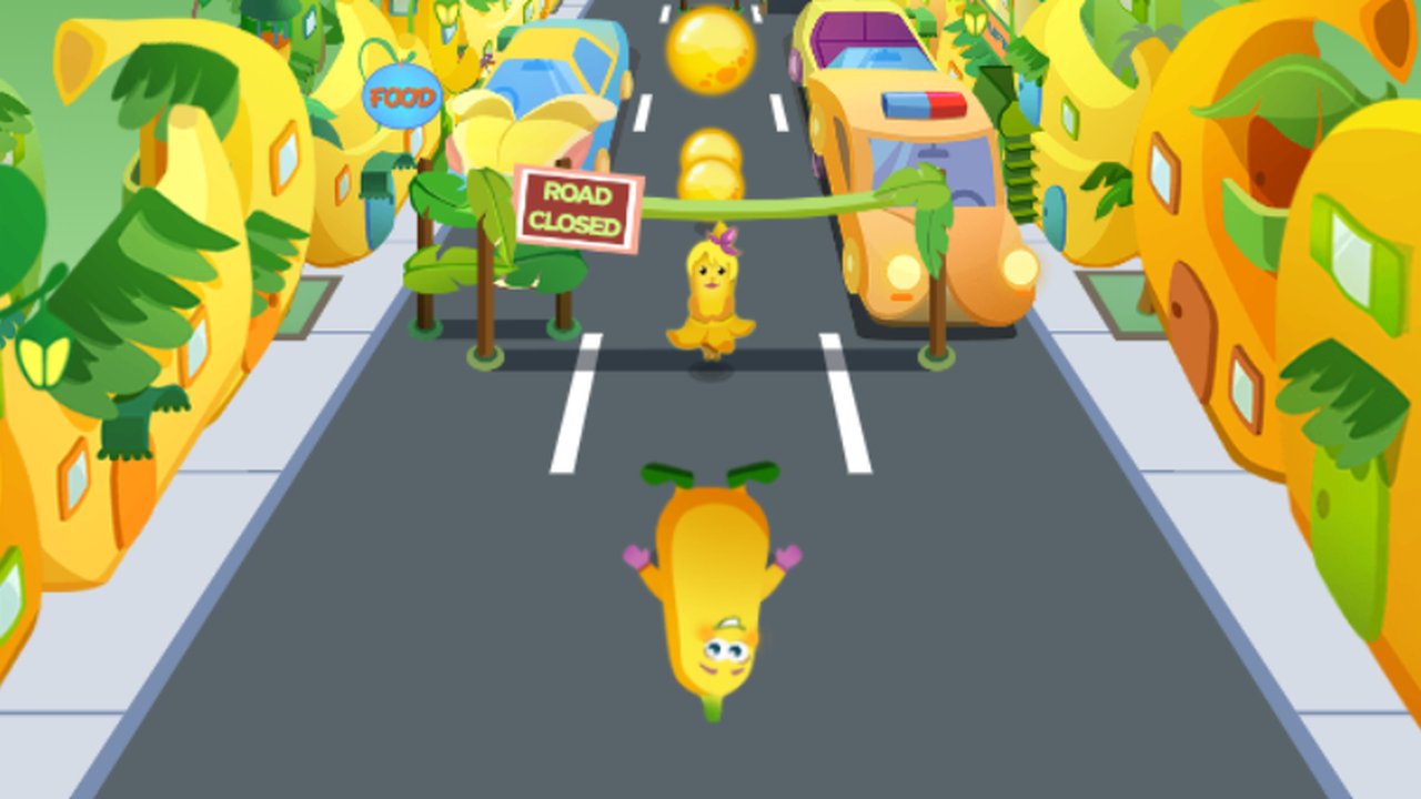 🕹️ Play Banana Running Game: Free Online Endless Running Banana Video Game  for Kids & Adults