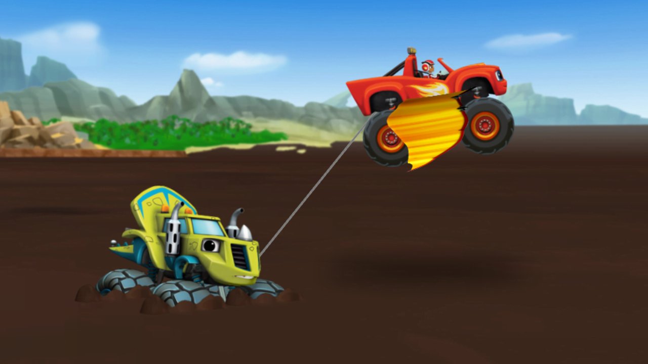 Blaze and the Monster Machines: Speed Into Dino Valley Game · Play Online  For Free · 
