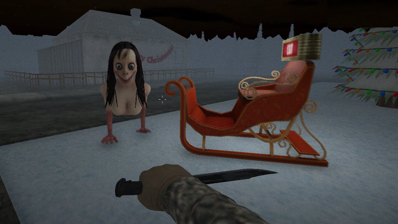 Scary Santa Claus Horror — play online for free on Yandex Games