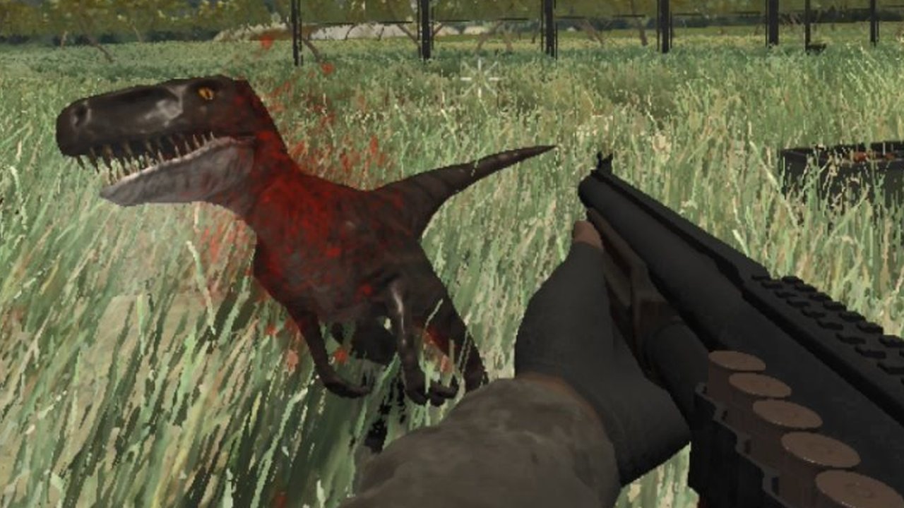 dinosaur shooting game online