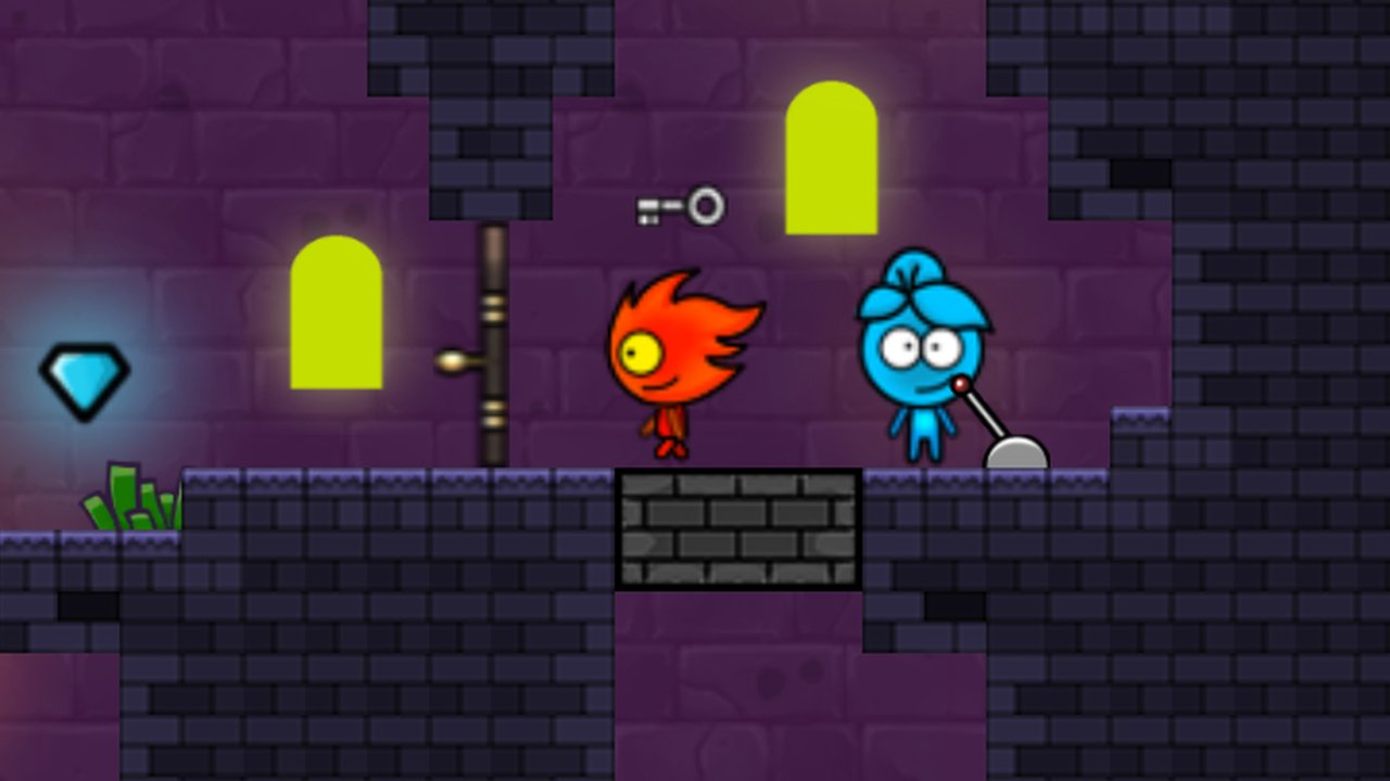 Fireboy and Water Girl 4 in The Crystal Temple - Free Mobile Game For Phone  & Tablet