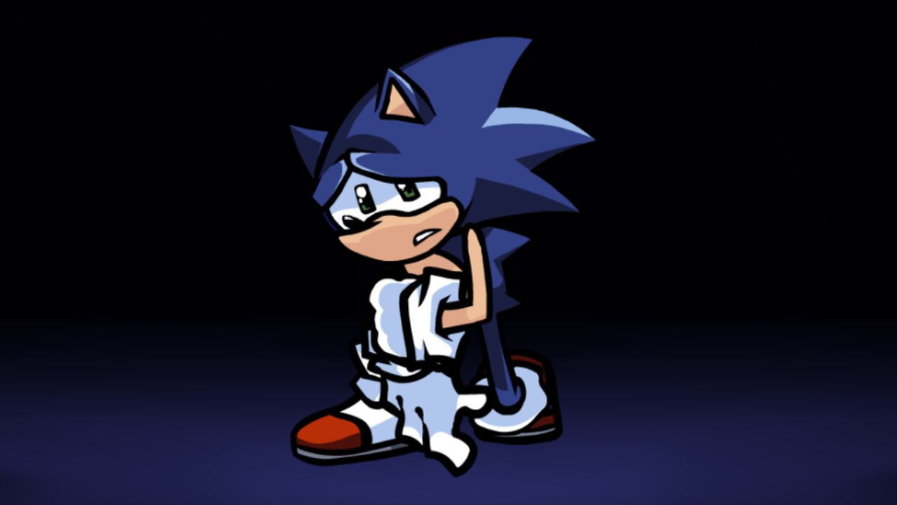 Sonic.EXE Over Fleetway Sonic [Friday Night Funkin'] [Mods]