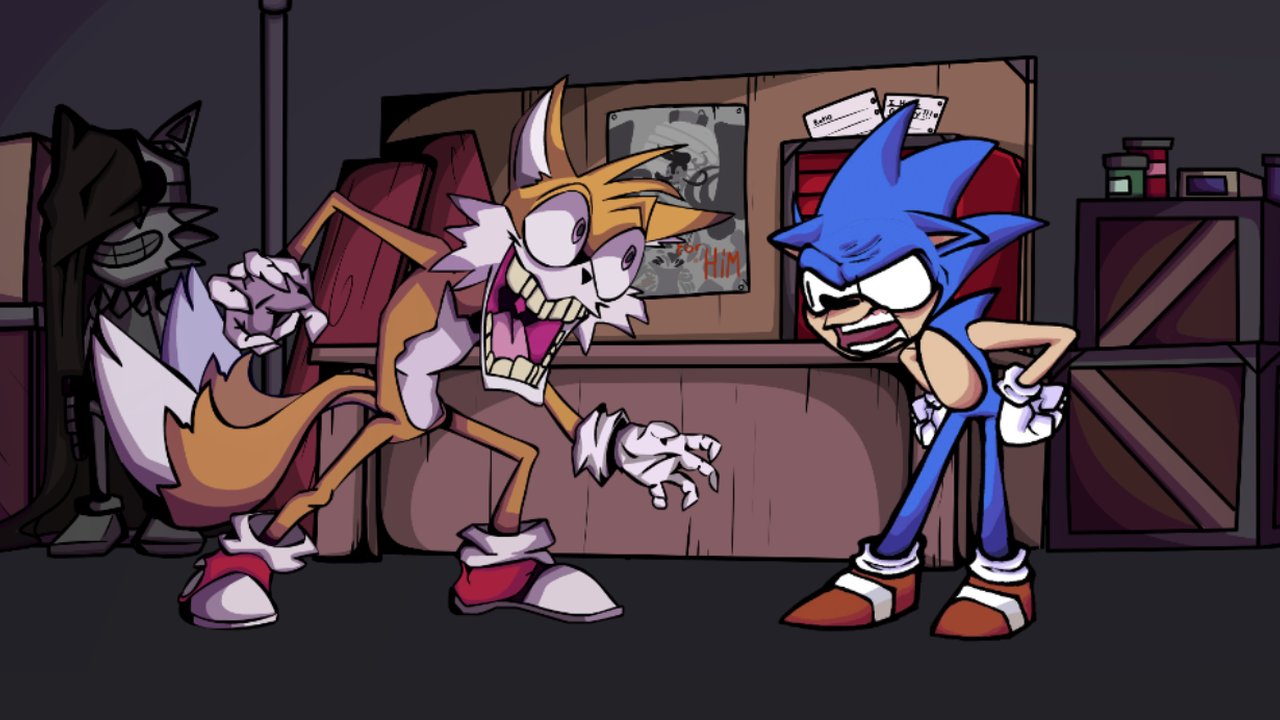 FNF: Tail's Halloween vs Sonic.EXE Mod - Play Online
