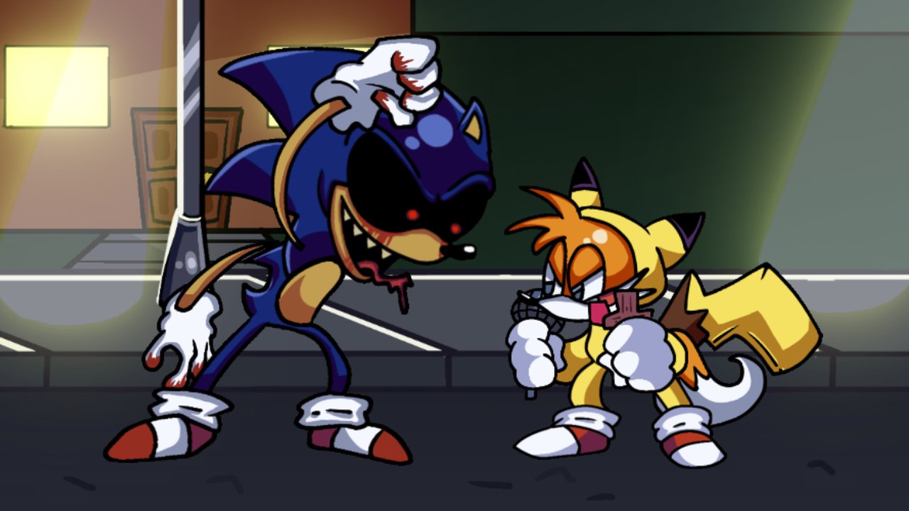 FNF: Tail's Halloween vs Sonic.EXE Mod - Play Online