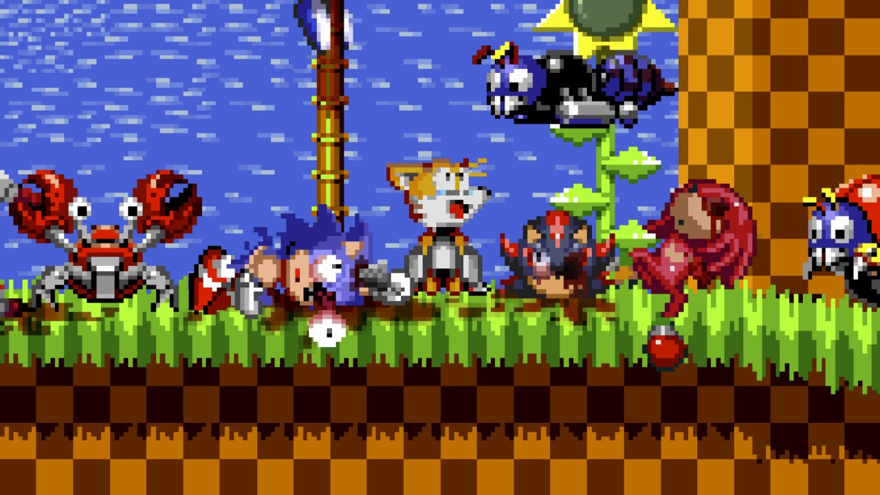 Tails & Sonic.EXE Play Sonic Mania Mods - Sonic Advance 2 (FT