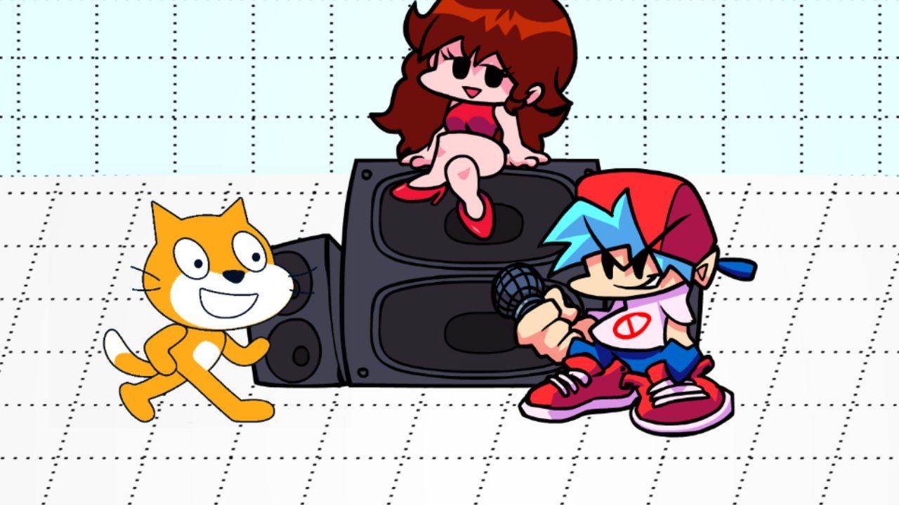 Friday night funkin on scratch