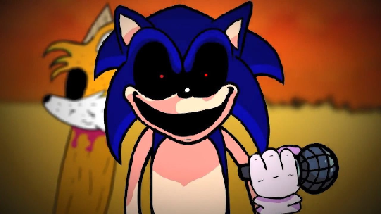 FNF: Sonic.exe and Sonic Sings Happy 🔥 Jogue online