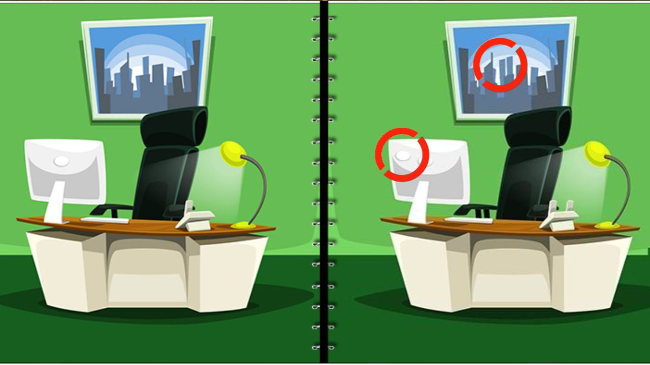 Work Spot The Difference Work Spot The Difference